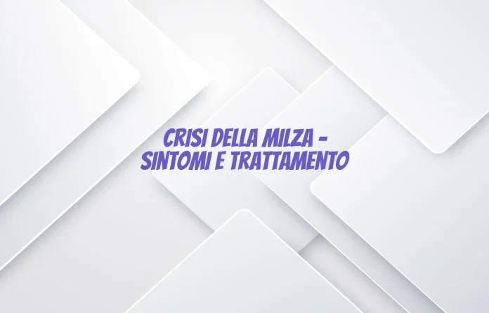 Crisi della milza